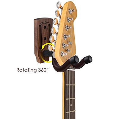 Guitar Wall Hangers 2 Pack, Hardwood Guitar Hanger Wall Mount with Screws,  Guitar Hook Stand Accessories for Acoustic Electric Guitar Bass, Guitar  Holder for Banjo - Yahoo Shopping