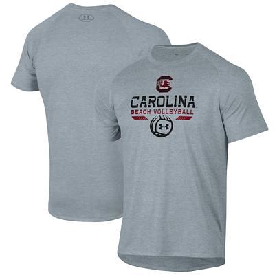 Men's Under Armour #1 White South Carolina Gamecocks Logo Replica