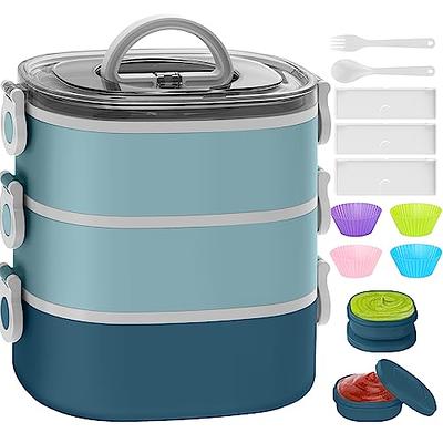 Bentgo® Modern Bento-Style Lunch Box Set With Reusable Snack Cup (Orchid)