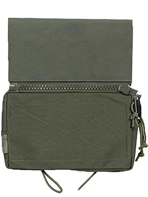 OneTigris PLUS1S Dump Pouch, Drop Admin Pouch Tactical Fanny Pack  Hook-and-Loop Add-on Tool Pouch IFAK Med Pouch for Tactical Vest Chest Rig,  Green - Yahoo Shopping