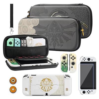  RHOTALL Transparent Case for Nintendo Switch OLED, Clear  Dockable Shell Compatible with Switch OLED and Joycon Controller, Comfort  Grip Case with Shock-Absorption and Anti-Scratch Design : Video Games