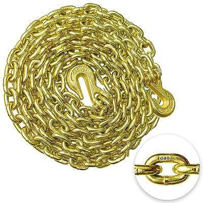 YATOINTO G80 Transport Binder Chain 5/16 Inch x 25 Foot Safety