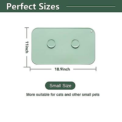 IYYI Cat Food Mat, Silicone Dog Bowl Mat for Food and Water