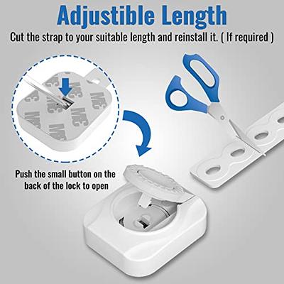 JOINPRO 8 Pack Safety Child Locks for Cabinets & Drawers, Fridge, Toilet,  Latches, Baby Proofing Strap Locks with 8 Extra 3M Adhesives; Triple Lock  Protection (Easy Installation, No Drilling Required) - Yahoo Shopping