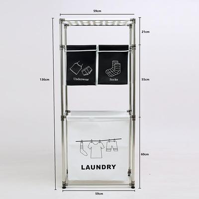 Elfa Wide Mesh Laundry Sorter White - Yahoo Shopping