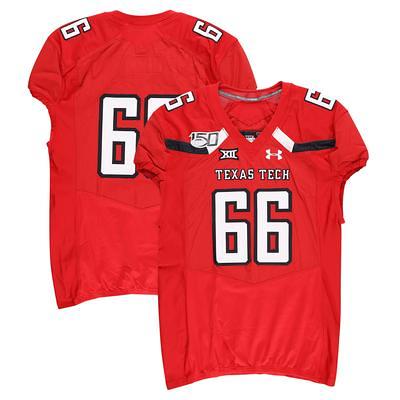 Fanatics Authentic Texas Tech Red Raiders Team-Issued #4 White Jersey from The 2013 NCAA Football Season