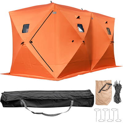 CLAM Portable 6 x 12 Ft C-720 Pop Up Ice Fishing Thermal Hub