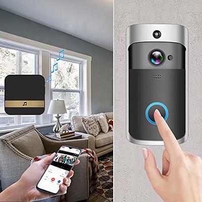 Wireless Video Doorbell Camera, Smart WiFi Real-time Intercom