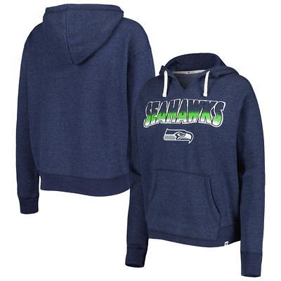 Seattle Seahawks Color Block Men's Nike NFL Pullover Hoodie.