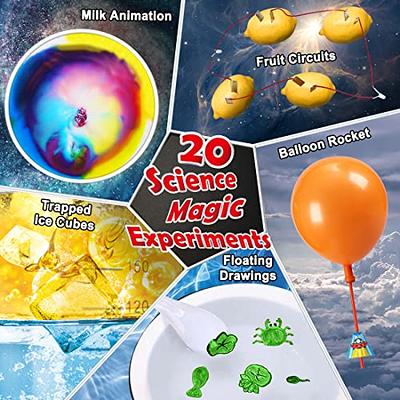 NATIONAL GEOGRAPHIC Stunning Chemistry Set - Mega Science Kit with 45 Easy  Experiments- Make a Volcano and Launch a Rocket, STEM Projects for Kids