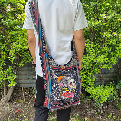 Patchwork Gheri Cotton Hippie Bag 