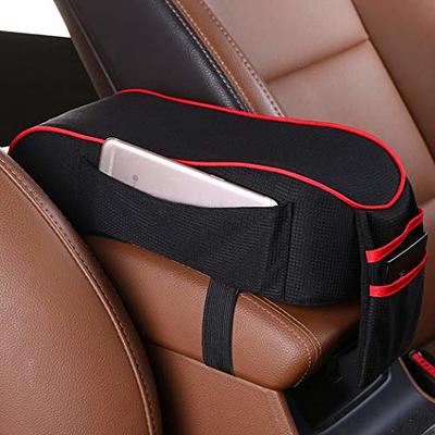 QINU Auto Center Console Armrest Pillow, Memory Foam Car Armrest