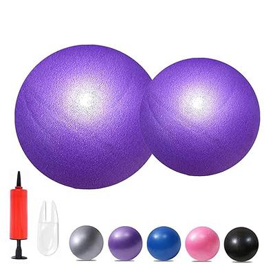 Small Exercise Ball, Mini Fitness Ball for Barre Pilates Balance Gym Yoga  Balance Stability Bender Physica - Red