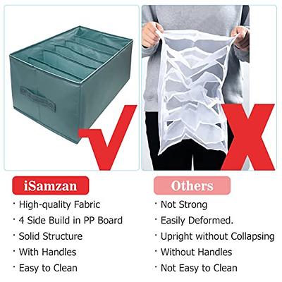 Folding Closet Organizer Panties And Socks Storage Boxes Wardrobe Clothes  Underwear Organizer Drawers Clothes Separator Boxes