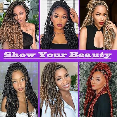 5 Packs Afro Kinky Twist Crochet Hair Braids Marley Braiding Hair