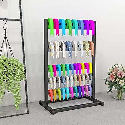 JYHHCYS Metal 4 Tier Ribbon Holder Organizer Large Capacity, Commercial  Home Ribbons Storage Organizers Rack for Craft Room/Cake Shop/Flower Store  (Color : Black) - Yahoo Shopping