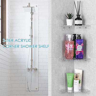 stusgo Corner Shower Caddy 2 Pack, Bathroom Shower Organizer
