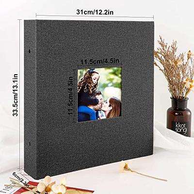 Ywlake Photo Album 4x6 500 Pockets Photos, Extra Large Capacity Family  Wedding