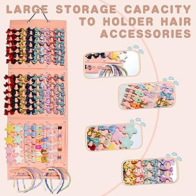 Girl's Hair Accessories Organizer Hair Clip Holder Kids Headband Holder  Scrunchies Holder 