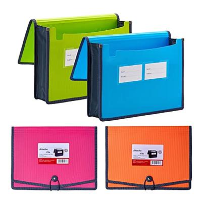 Expanding File Folder Document Organizer with Elastic Cord & Button  Closure, Letter Size, 2.8 Expansion, Letter A4 Expandable File Folder for  Home School Office Organization, 5 Pack - Yahoo Shopping