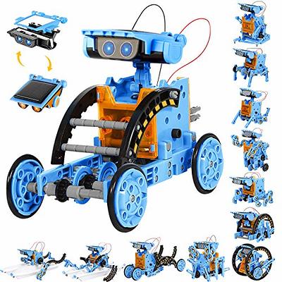 2Pepers Electric Motor Robotic Science Kits for Kids (4-in-1), DIY Stem Toys Kids Science Experiment Kits, Building Educational Robotics Kit for Boys