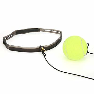 TEKXYZ Boxing Reflex Ball, 3 Difficulty Levels Boxing Ball with Headband,  Softer Than Tennis Ball, Perfect for Reaction, Agility, Punching Speed