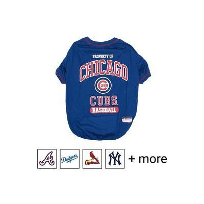 Pets First MLB Baseball Chicago Cubs Dog & Cat Jersey - Large