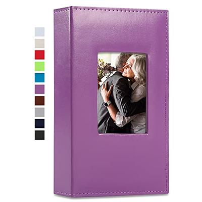BLYNG Photo Album 4x6 - Picture Album 500 Slots of Horizontal and Vertical Photo Slots, Album Cover Is Designed with Faux Leather, Great for Wedding
