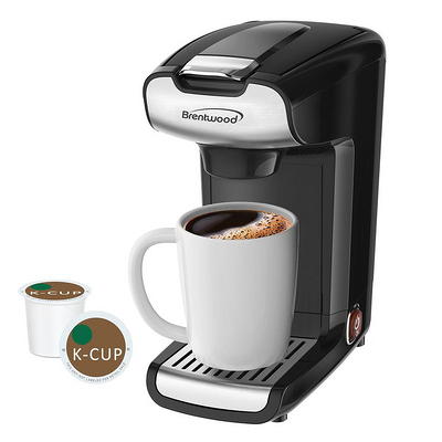 Brentwood TS 219W 10 Cup Digital Coffee Maker White Programmable