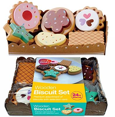 Cookie Play Food Set, Play Food for Kids Kitchen - Toy Food