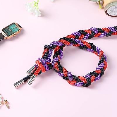 Jewelry Cord Twisted Cord Trim Braided Lacing Cord 3mm Red Brick