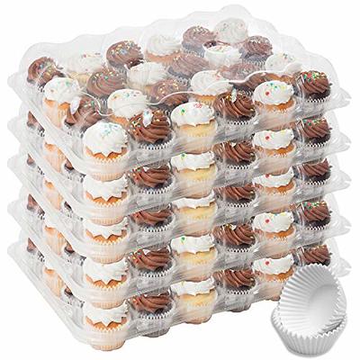 Clear Dome Container Pop Up Round Cake Storage Plastic Cover Food