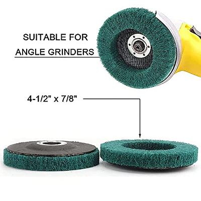 4 inch Nylon Fiber Polishing Wheel Sanding Buffing Disc Abrasive Wheels for Angle Grinders