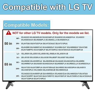 Patas de TV para soporte de TV LG, para 49UN 50UN 55UN 55UN LG TV Legs  55UN6900 55UN7200 55UN7300 55UN7300PUB 55UN6950ZUA 55UN6955ZUF 50UN6900