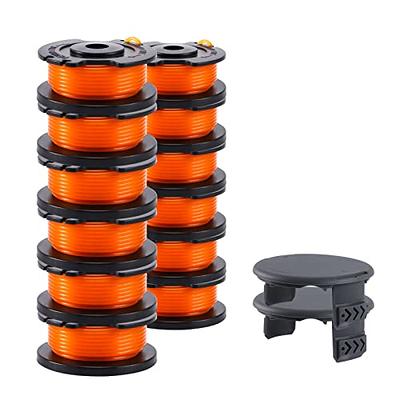  KAKO AF100 Replacement Spool for Black and Decker Weed Eater  Spool, 0.065 30ft Trimmer Line for Black & Decker Weed Eater String, for  Black and Decker String Trimmer Replacement Spool(16+3+3