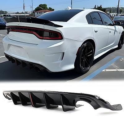 FREEMOTOR802 Compatible with 2014-2017 Infiniti Q50 Rear Diffuser