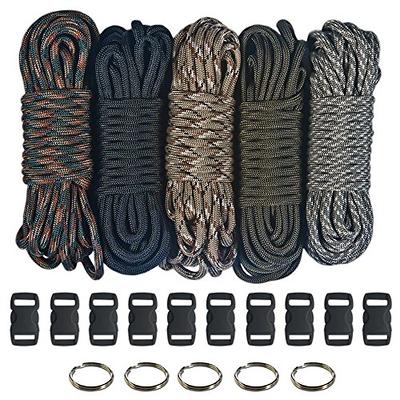 HERCULES Type III Paracord 550 Paracord Rope Parachute Cord, 100' Black  Paracord for Survival Paracord, Survival Cord - Yahoo Shopping