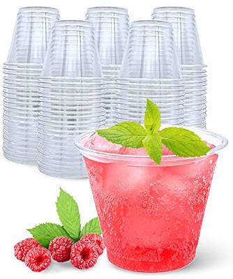 50 Pack] 20 oz Clear Plastic Cups with Flat Lids, Disposable Iced Coffee  Cups, BPA Free Premium Crystal Smoothie Cup for Party, Lemonade Stand, Cold  Drinks, Juice, Milkshake, Bubble Boba, Tea - Yahoo Shopping