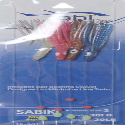 Ahi USA Mini Squid Bait Catching Sabiki Rig - SB-501 - Yahoo Shopping