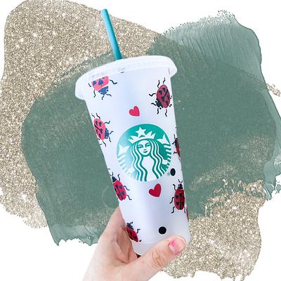 Starbucks Cold Cups - Flower / No-Bling