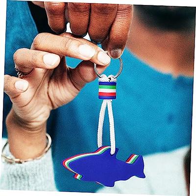 Gogogmee 3pcs Eva Key Ring Foam Pool Keychains Mens Keychain Boat