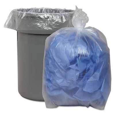 Plasticplace 32-Gallons Yellow Plastic Can Twist Tie Trash Bag (100-Count)  in the Trash Bags department at