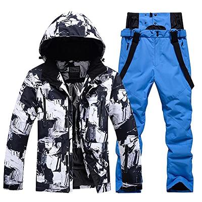 GS SNOWING Women's Insulated Snow Pants Waterproof Windproof Snowboard Ski  Bibs with Detachable Suspenders