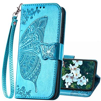 6.8 Galaxy S22 Ultra 5G Wallet Case, Samsung Galaxy S22 Ultra 5G 2022 PU  Leather Case, Njjex Luxury PU Leather 9 Card Slots Holder Carrying Folio  Flip Cover Kickstand & Hand Strap 