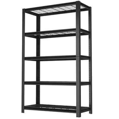 VEVOR Storage Shelf, 5-Tier Storage Shelving Unit, Stainless Steel Garage  Shelf, 70.9 x 17.7 x 70.9 inch Heavy Duty Storage Shelving, 1650 Lbs Total