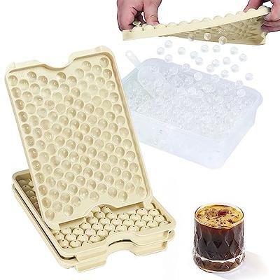 1pc Round Ice Cube Tray, Easy Release Mini Ice Cubes