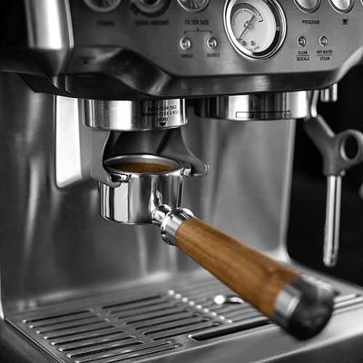 SUMSATY Espresso Coffee Machine 20 Bar, Retro Espresso Maker with Milk  Frother Steamer Wand for Cappuccino, Latte, Macchiato, 1.8L Removable Water