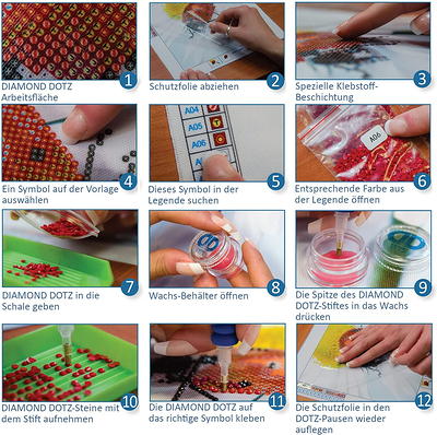 Diamond Painting Dotz Kits for Adults DIY 5d Gem Vizuarts Jewel  Art(Vangogh-3, 2Pieces) - Yahoo Shopping