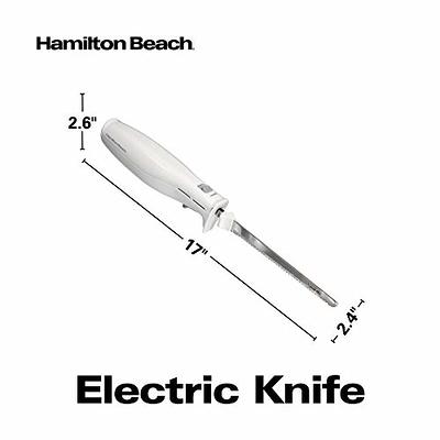 Hamilton Beach Electric Knife Set for Carving Meats, Poultry