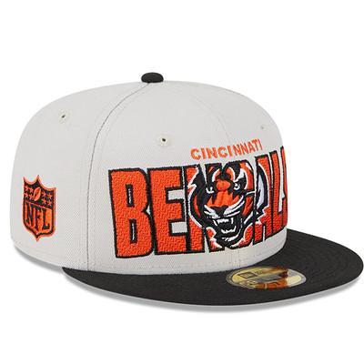 Men's New Era Stone/Black Cincinnati Bengals 2023 Salute to Service Low Profile 9FIFTY Snapback Hat